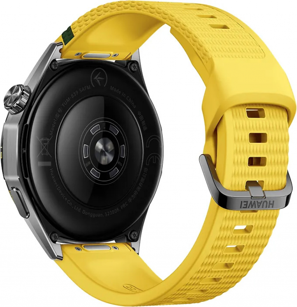 Смарт часовник Huawei Watch GT 7 &nbsp;Atum-B39FY Yellow and Green Fluoroelastomer